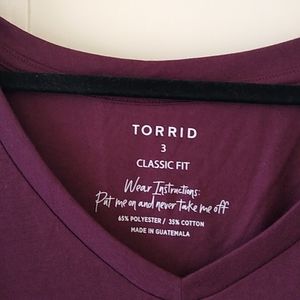 Torrid "girlfriend tee"